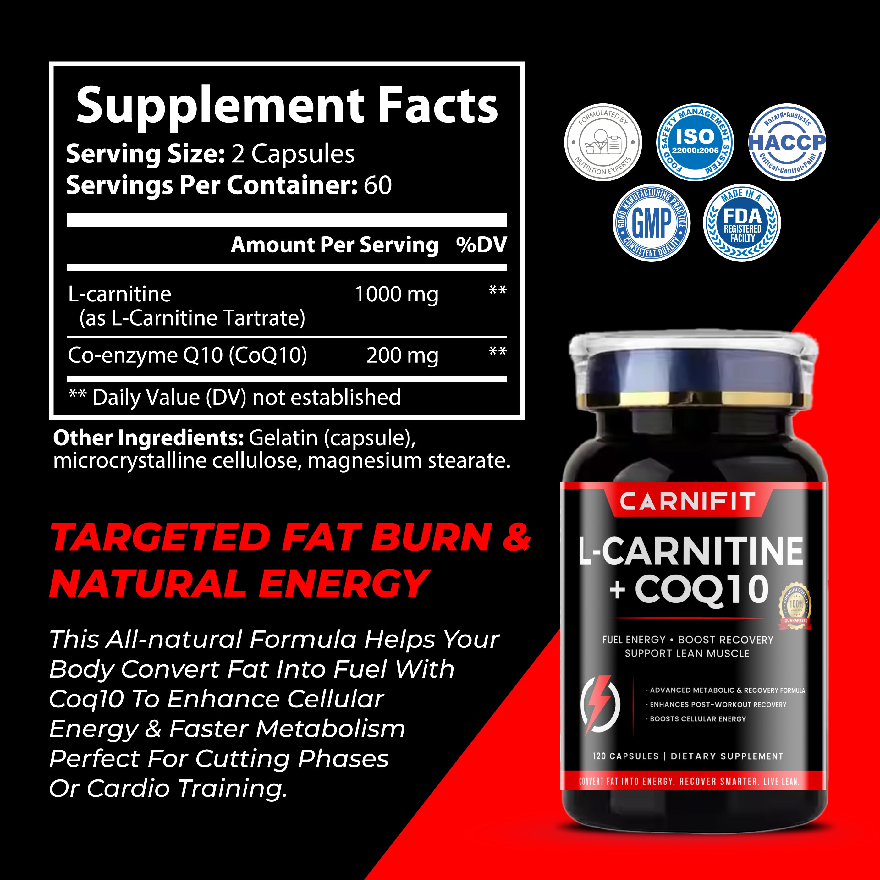 L-Carnitine & CoQ10